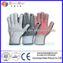 PVC dotted gloves
